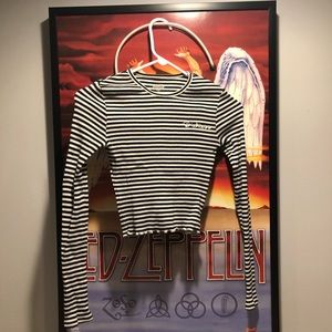 Dickies long sleeve crop top